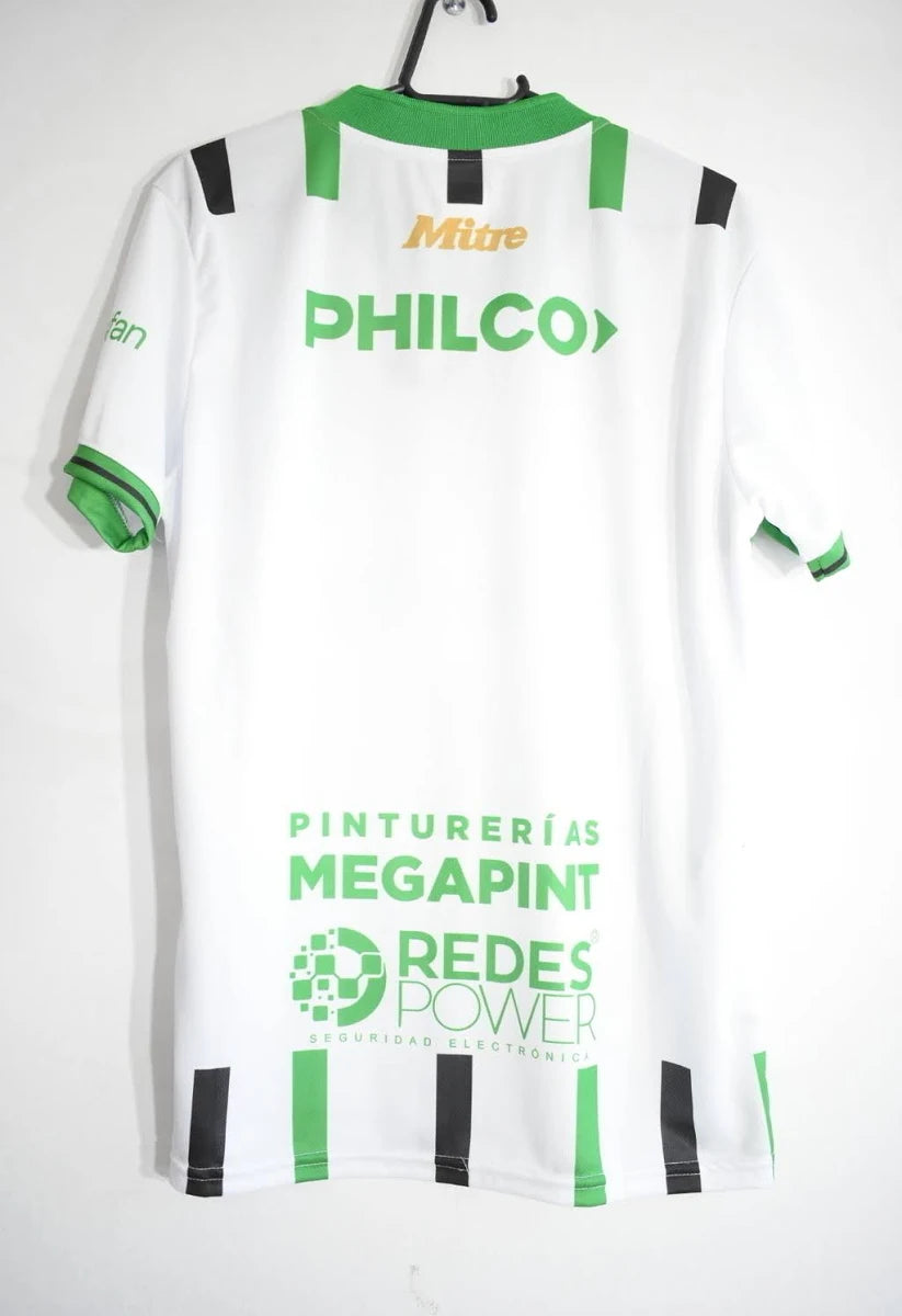 Camiseta de fútbol de visitante auténtica Nueva Chicago 24/25 Original Mitre Talla L