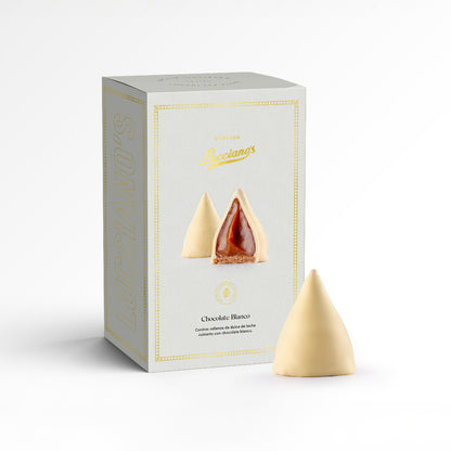 Lucciano’s White Chocolate Conitos with Dulce de Leche Filling 6 Pack 270g