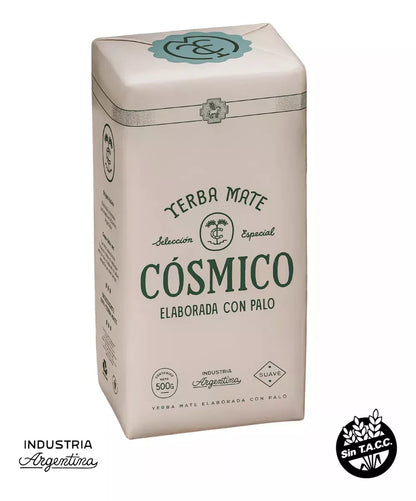 Yerba Mate Cósmico 500g | Traditional Argentine Loose Leaf Yerba from Misiones