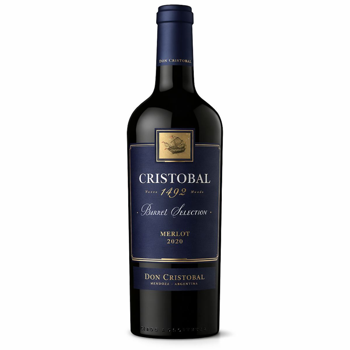 Don Cristóbal 1492 Barrel Selection Merlot  – Mendoza Argentine Red Wine| 750 ml ( 6 Bottles )