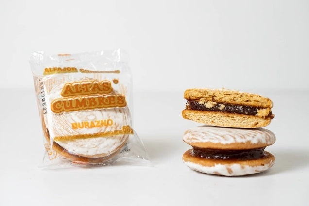Altas Cumbres Artisanal Alfajores with Quince & Peach Filling 12 Units 800 g / 1.76 lb
