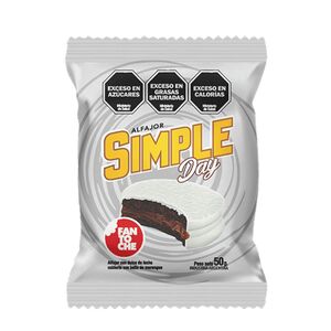 Fantoche Day Chocolate Alfajor with Dulce de Leche Filling 50g