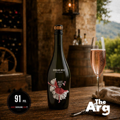 Domaine Nico Brut Rosé Sparkling Wine 750ml | Argentine Sparkling Wine (Case of 6 bottles)