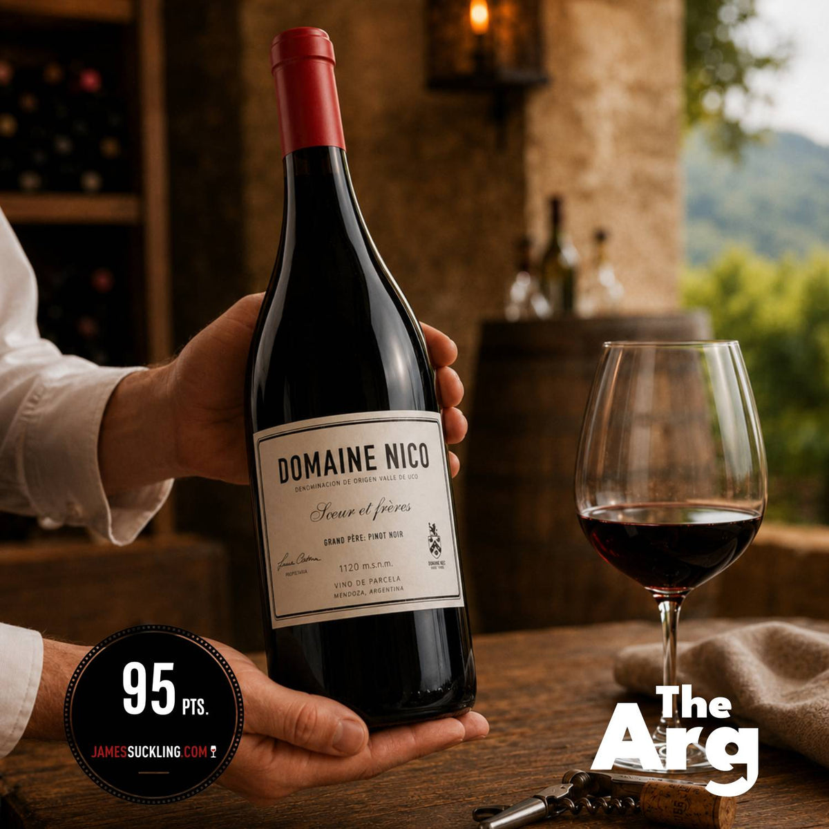 Domaine Nico Parcela Grand Père Pinot Noir 750ml (Case of 6 Bottles)