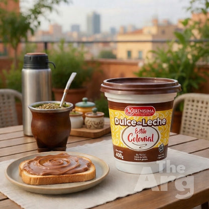 Dulce de Leche La Serenísima Colonial Style 400g  | Gluten-Free Argentine Caramel Spread