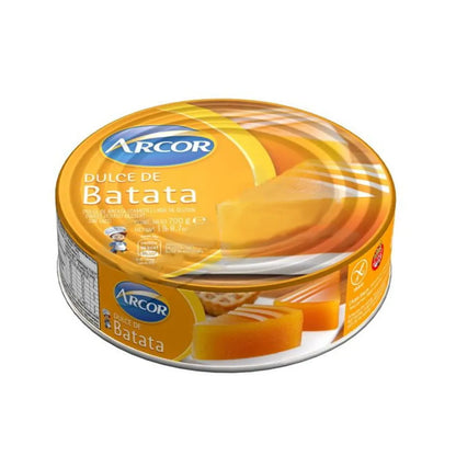 Arcor Dulce de Batata 5kg – Argentine Sweet Potato Paste in Tin