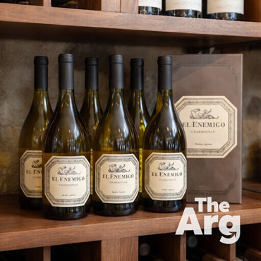 El Enemigo Chardonnay 750ml Case (6 Bottles) | Premium Argentine White Wine from Gualtallary