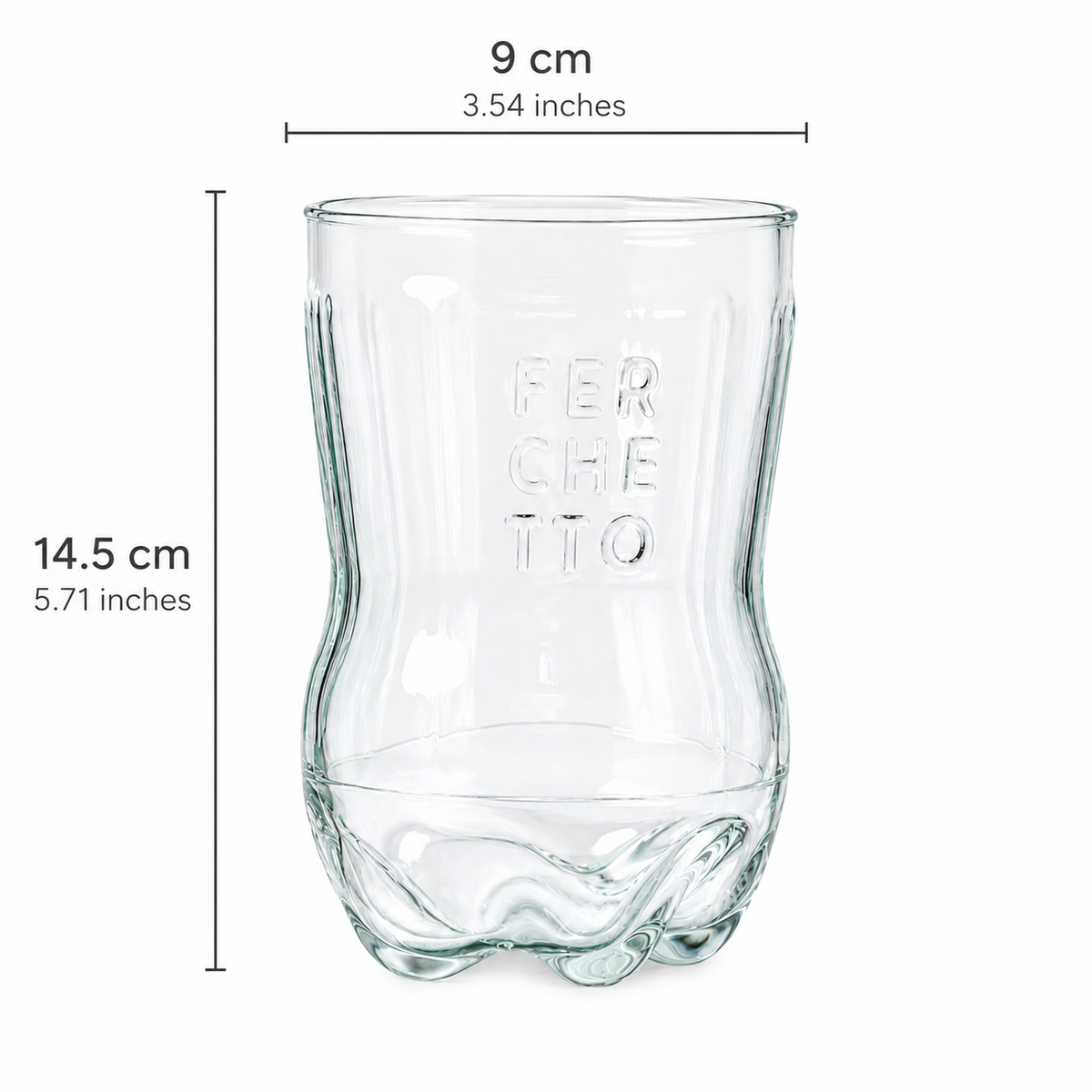 Ferchetto Fernet Glass Cup | Argentine Fernet Drinking Glass