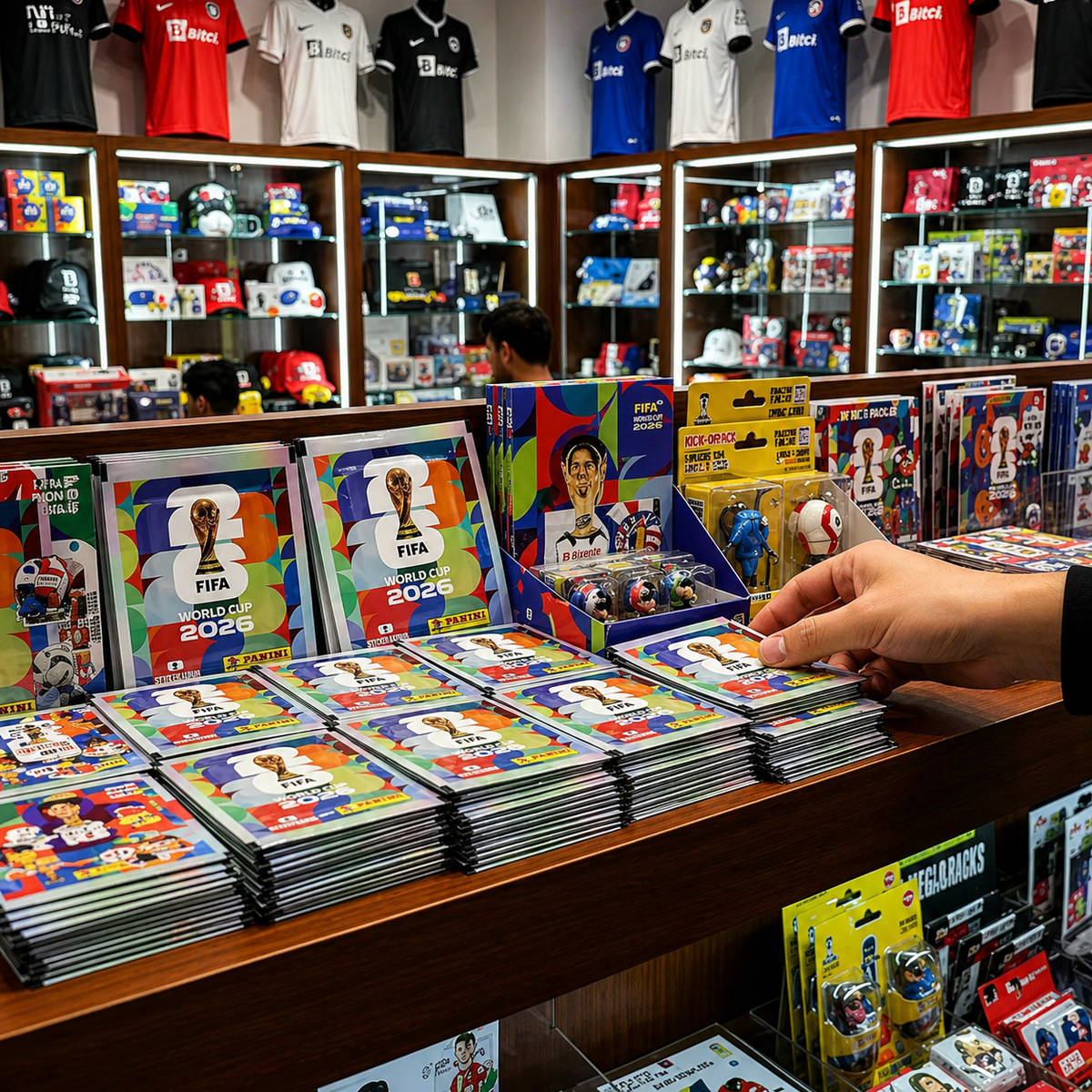 Panini FIFA World Cup Sticker Packs (10-Pack Bundle) – Argentina Soccer Collectibles