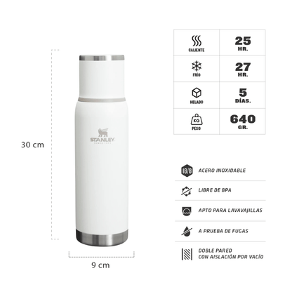 Stanley Adventure TO-GO Thermos 1L (33.8oz) |  Stainless Steel Vacuum Insulated Bottle
