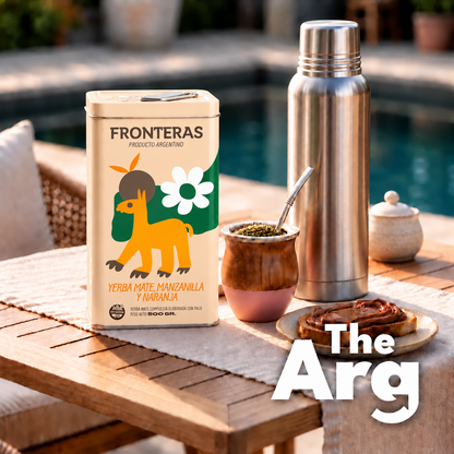 Fronteras Chamomile & Orange Yerba Mate in Tin 500g
