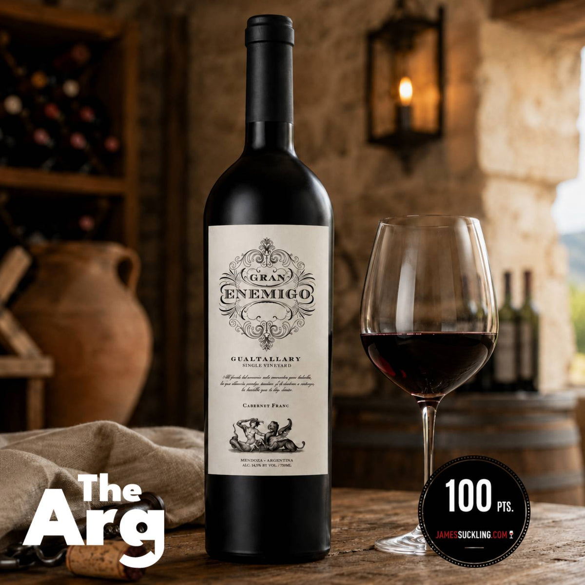 Gran Enemigo Gualtallary Cabernet Franc SPECIAL VINTAGE 2023 Wine Case (6 x 750ml) | Aleanna