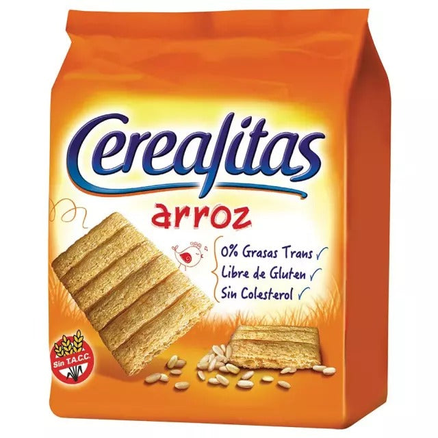Cerealitas Gluten-Free Rice Crackers 160g / 0.35lb