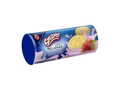 Smams Sweet Cookies with Strawberry Filling Argentine Cookies 105g