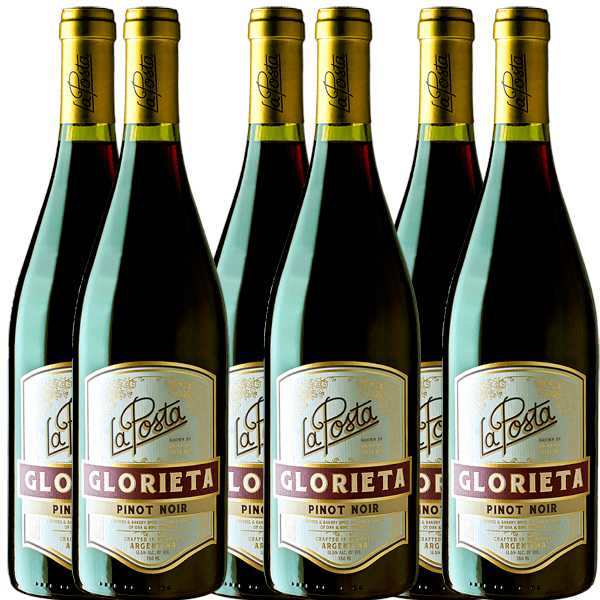 La Posta Wines Glorieta Pinot Noir 750ml (6 Bottles)