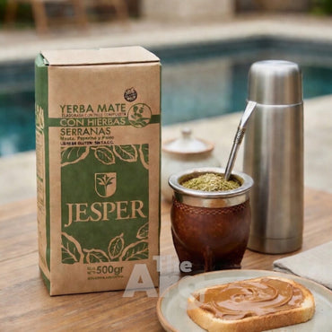Jesper Yerba Mate with Serrano Herbs 500g (1.1 lb) | Argentine Herbal Mate from Misiones