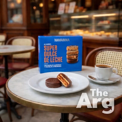 Havanna Super Dulce de Leche Alfajores with Almond Flour | Gluten Free – 9 Pack | 630g / 1.38lb