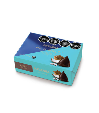 Havannets Coco Coconut & Chocolate Cones Box of 6 | Gluten-Free Dark Chocolate Dulce de Leche 270g / 9.52 oz