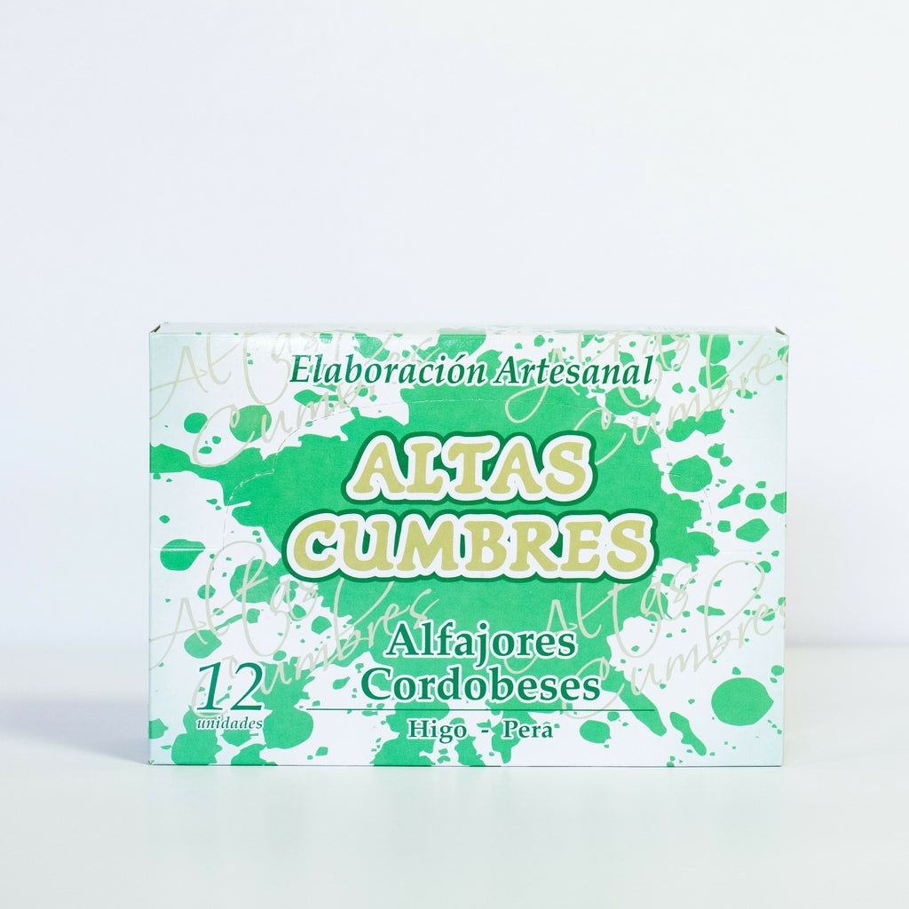 Altas Cumbres Artisanal Alfajores Fig & Pear | 12 Pack (800g / 1.76 lb)