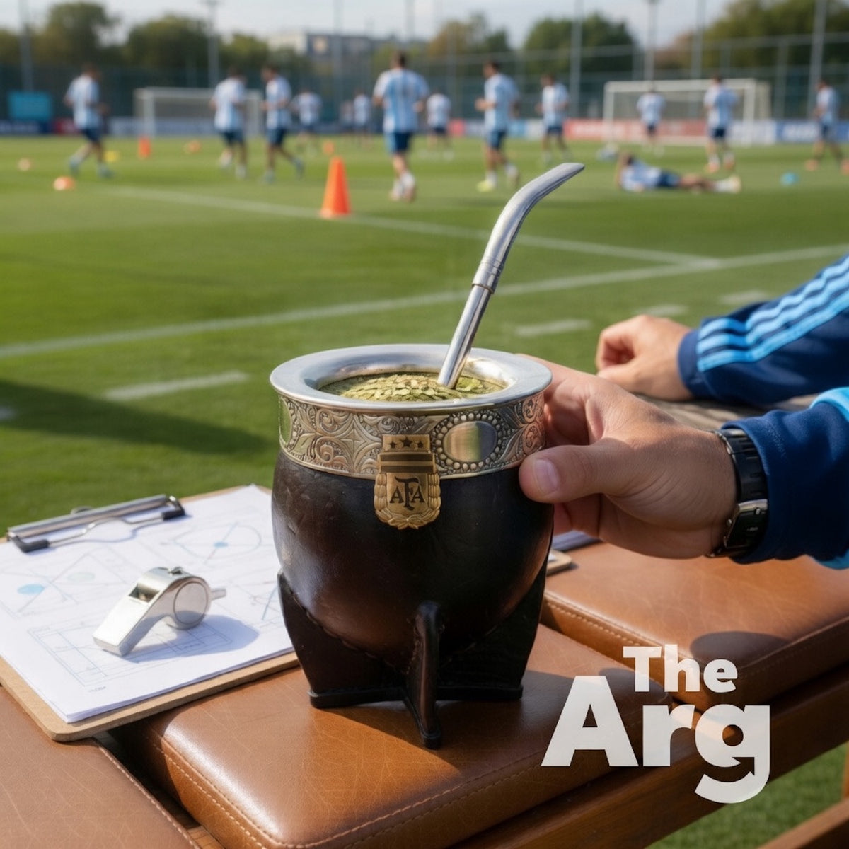Argentina World Cup Champion Imperial Mate Set | Limited Edition with Alpaca Bombilla