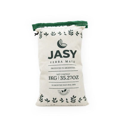 JASY Agroecological Yerba Mate Tea 24-Month Aged Unsmoked | Premium Argentine Yerba Mate with Stems