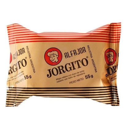 Jorgito Chocolate Alfajor with Dulce de Leche | 6 Pack (55g Each)