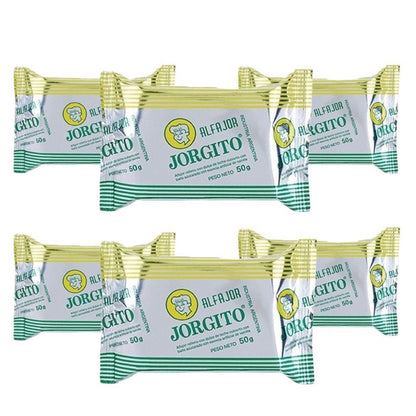 Jorgito Alfajor with Dulce de Leche and Italian Meringue Coating | Pack of 6 Units 50g Each