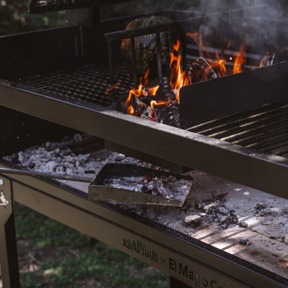 Kit para barbacoa: pala grande y atizador