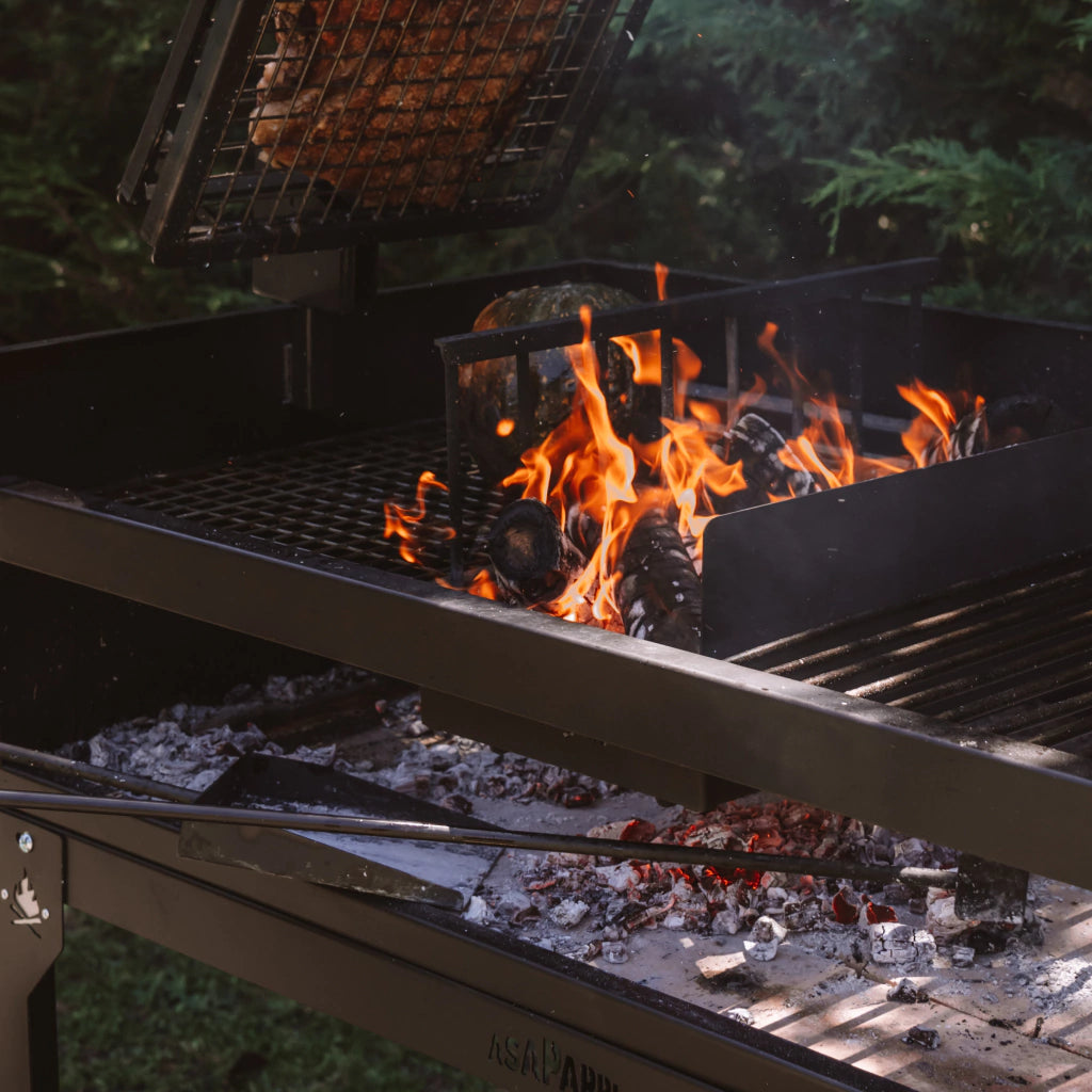 Kit para barbacoa: pala grande y atizador