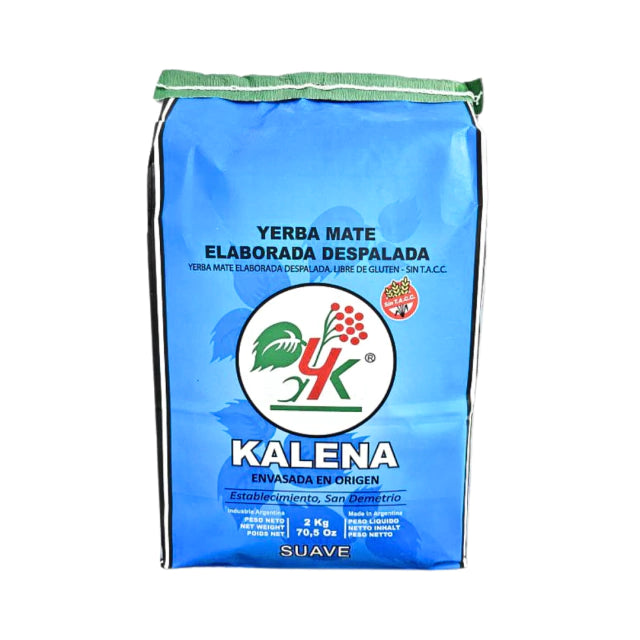 Kalena Yerba Mate Without Stems 2kg | Argentine Mate Tea