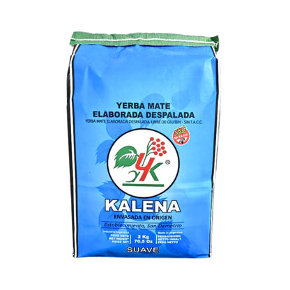 Kalena Yerba Mate Without Stems 2kg | Argentine Mate Tea