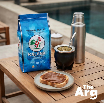 Kalena Yerba Mate Without Stems 500g | Premium Argentine Loose Leaf (Sin Palo)