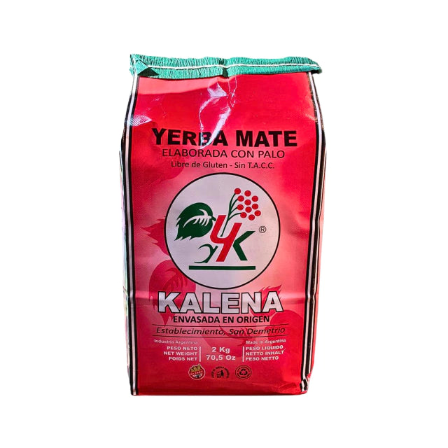 Kalena Traditional Yerba Mate 2kg (4.4 lb) – Agroecological Argentine Loose Leaf Mate