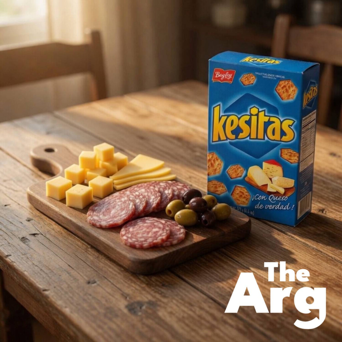 Kesitas Cheese Snack Crackers 125 g / 4.41 oz