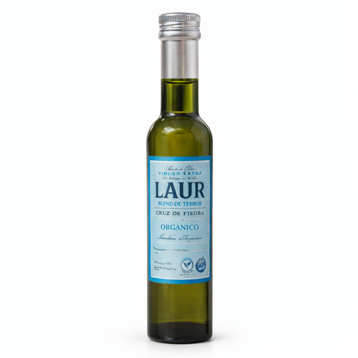 Laur Organic Extra Virgin Olive Oil – Cruz de Piedra Blend (250ml / 8.45 fl oz) | Premium Argentine EVOO from Mendoza