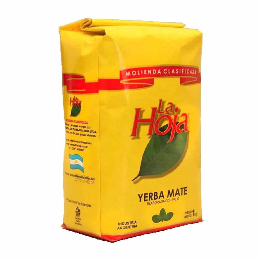 La Hoja Traditional Yerba Mate with Stems 1kg / 2.2lb