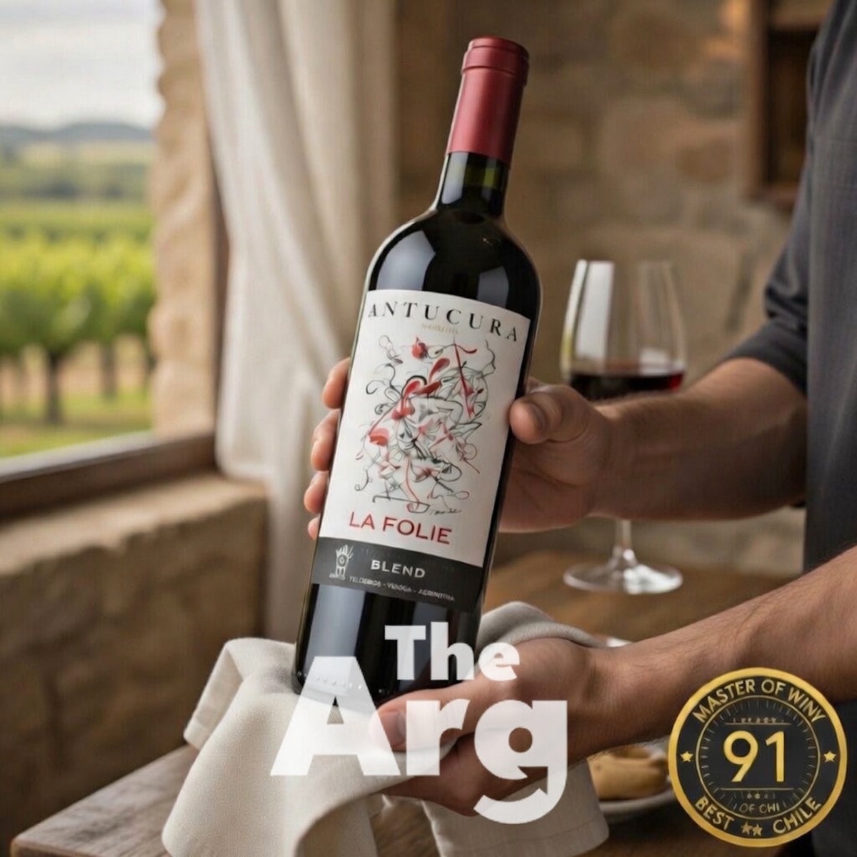 Antucura La Folie Blend – Premium Uco Valley Red Wine (750ml) ( 6 Bottles )