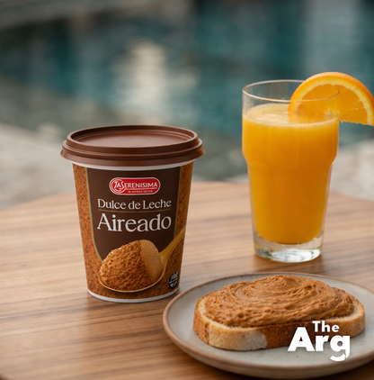 La Serenísima Aireado Dulce de Leche 300g / 10.58 oz |  Whipped Argentine Milk Caramel Spread