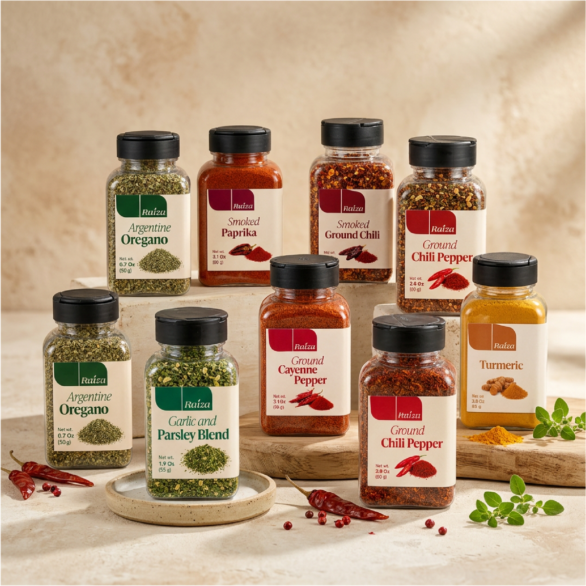 RAIZA Cayena Roja – Ground Cayenne Pepper 3.1 oz (90g)