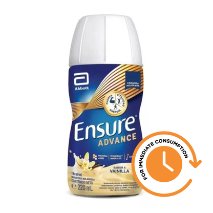 SALE Abbott Ensure Advance Vanilla Flavor Liquid Nutritional Supplement 220ml / 7.7oz