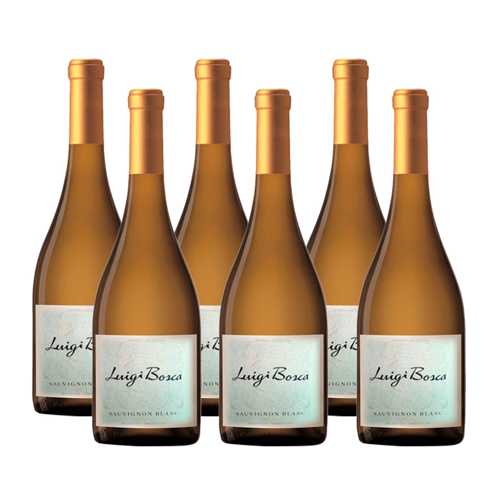 Luigi Bosca Sauvignon Blanc 750 ml (box of 6 bottles).