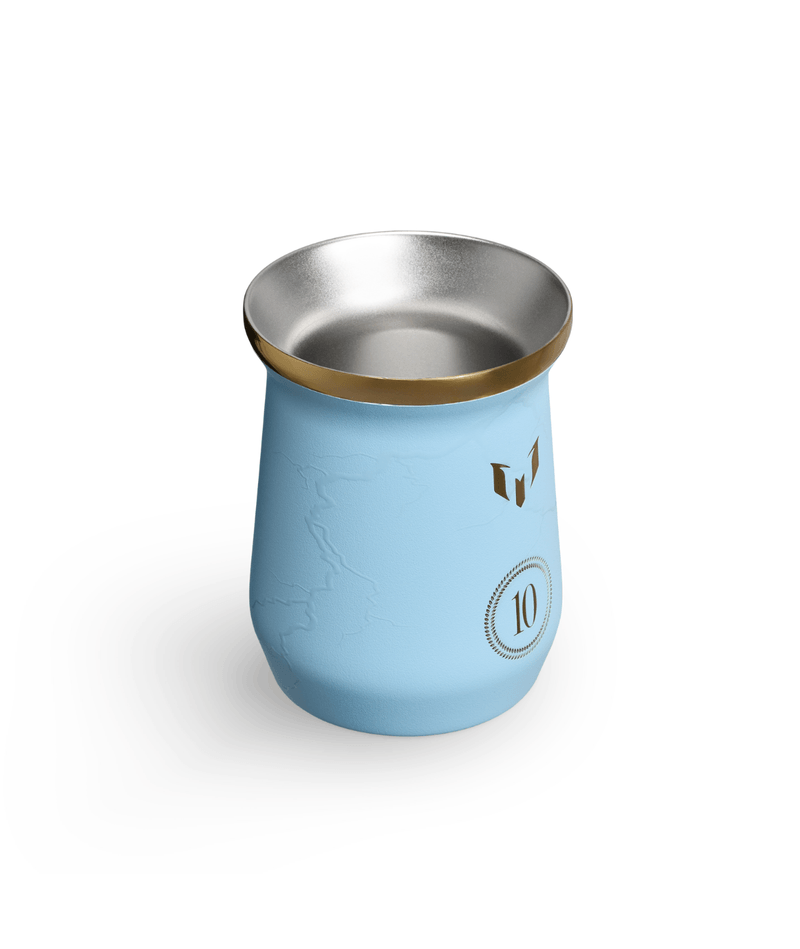Official Stanley "Messi Mate The GOAT"  – Stainless Steel 236ml (Light Blue)