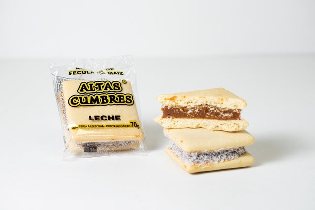 Altas Cumbres – Artisan Cornstarch Maicena Alfajores filled with Dulce de Leche – 12u. 800g/1.76 lb