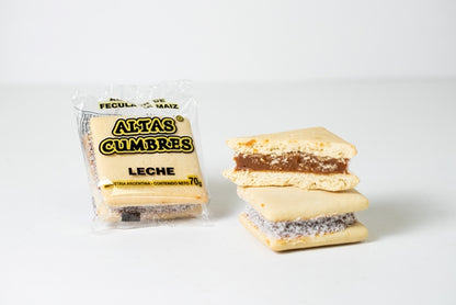 Altas Cumbres – Artisan Cornstarch Maicena Alfajores filled with Dulce de Leche – 12u. 800g/1.76 lb