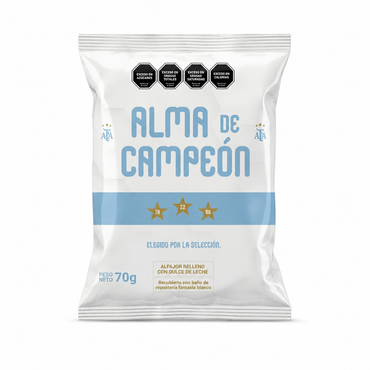 Alma de Campeón White Chocolate Alfajores 12 Pack