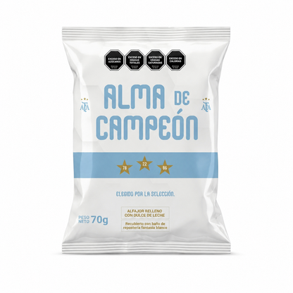 Alma de Campeón White Chocolate Alfajores 12 Pack