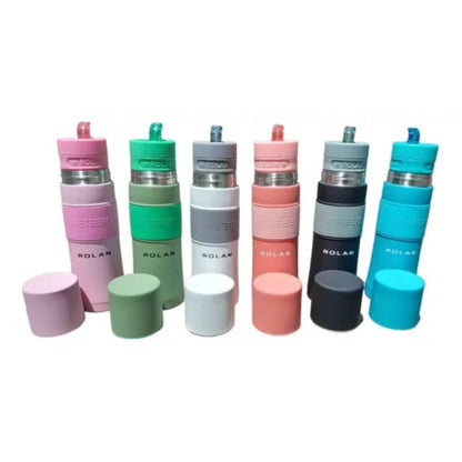 Mate Listo Auto-Cebante Rolan Stainless Steel Mate System 750 ml