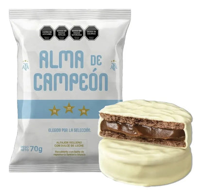 Alma de Campeón White Chocolate Alfajores 12 Pack