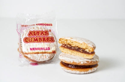 Altas Cumbres Artisanal Alfajores with Quince & Peach Filling 12 Units 800 g / 1.76 lb