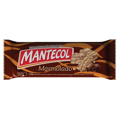 Mantecol Marmolado Peanut Butter Nougat with Chocolate 110g / 3.91 oz